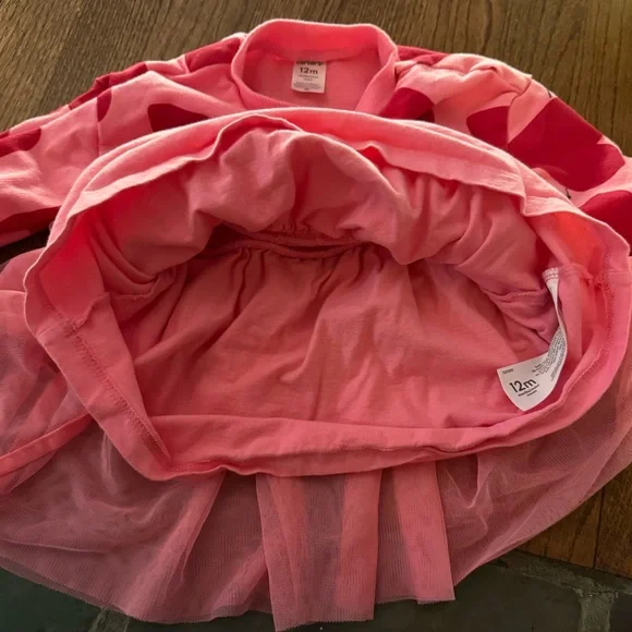 Baby Heart Long-Sleeve Dress 12 Months - Picture 4 of 5